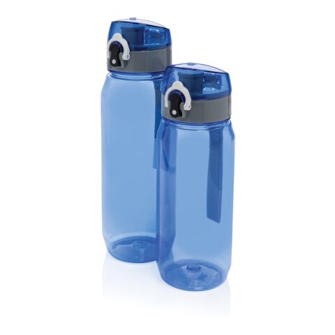 Botella de agua Yide antigoteo de PET reciclado RCS 600ML azul | sin montaje de publicidad | no disponible | no disponible