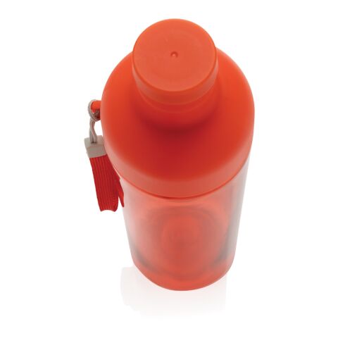 Botella de agua antigoteo PET reciclado Impact RCS 600 ml rojo | sin montaje de publicidad | no disponible | no disponible
