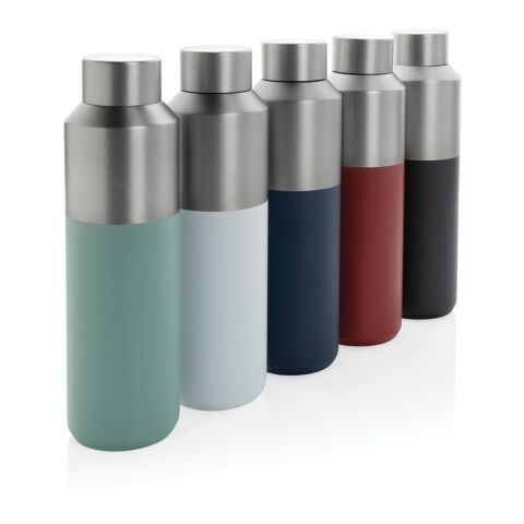 Botella de agua Fluid acero reciclado certificado RCS 600 ml azul marino | sin montaje de publicidad | no disponible | no disponible