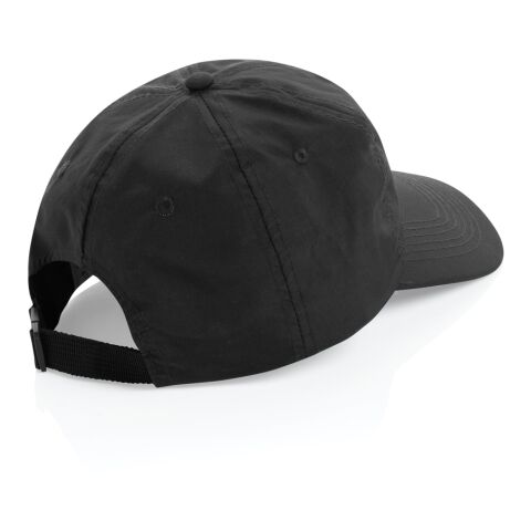 Gorra de béisbol KENTO URBAN RCS 5 paneles nailon reciclado negro | sin montaje de publicidad | no disponible | no disponible | no disponible