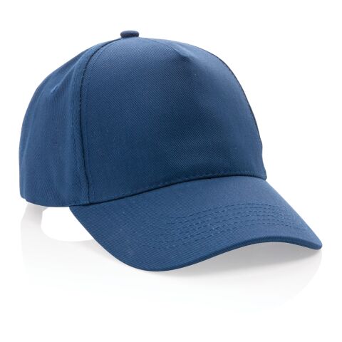 Gorra de algodón reciclado Impact 280gr con trazador AWARE™ azul marino | sin montaje de publicidad | no disponible | no disponible | no disponible