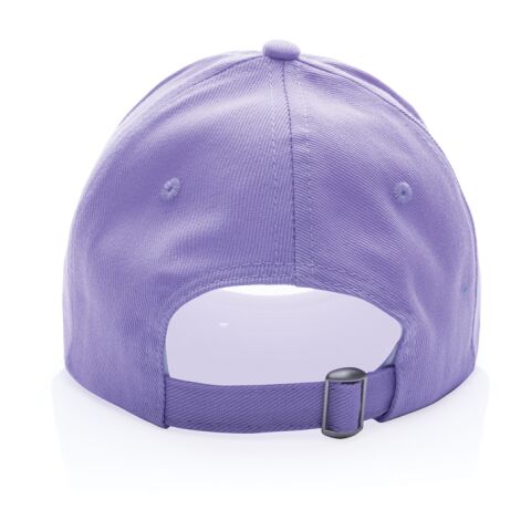 Gorra Impact 6 paneles 280gr de algodón reciclado Lavanda | sin montaje de publicidad | no disponible | no disponible | no disponible