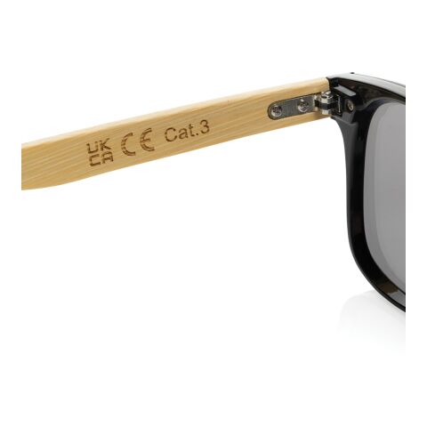Prism Gafas de sol de plástico reciclado RCS y bambú marron | sin montaje de publicidad | no disponible | no disponible