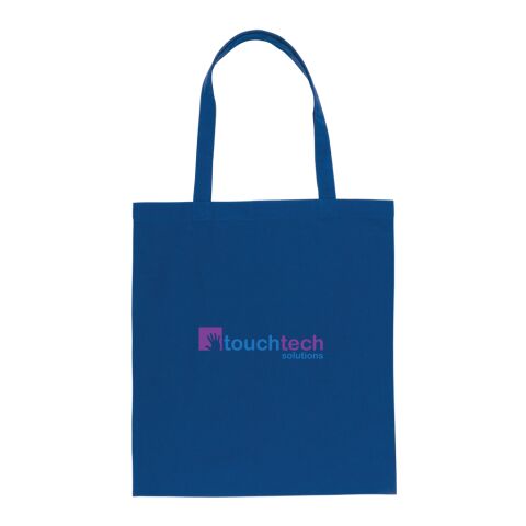 Tote de algodón reciclado 145gr Impact AWARE ™ azul | sin montaje de publicidad | no disponible | no disponible | no disponible