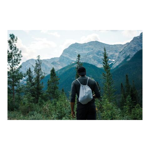 Mochila de algodón reciclado 145gr Impact AWARE ™ gris | sin montaje de publicidad | no disponible | no disponible | no disponible