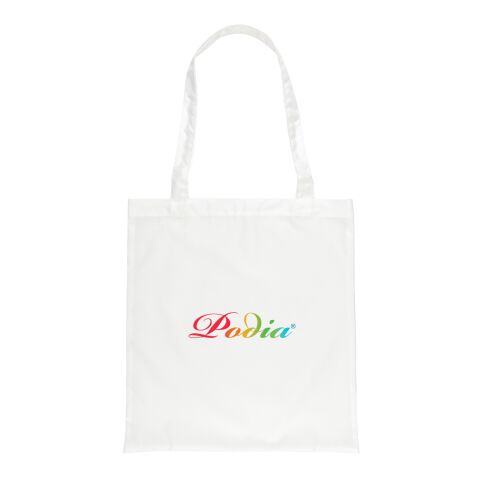 Bolsa de mano RPET 190T Impact AWARE ™ blanco | sin montaje de publicidad | no disponible | no disponible | no disponible