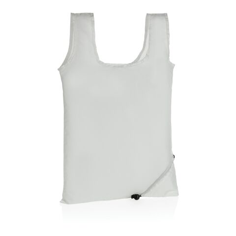 Bolsa de compra RPET 190T plegable Impact AWARE ™ Blanco | sin montaje de publicidad | no disponible | no disponible | no disponible