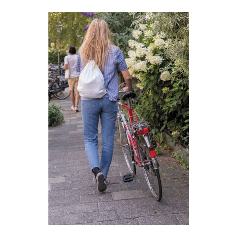 Bolsa RPET 190T Impact AWARE ™ blanco | sin montaje de publicidad | no disponible | no disponible | no disponible