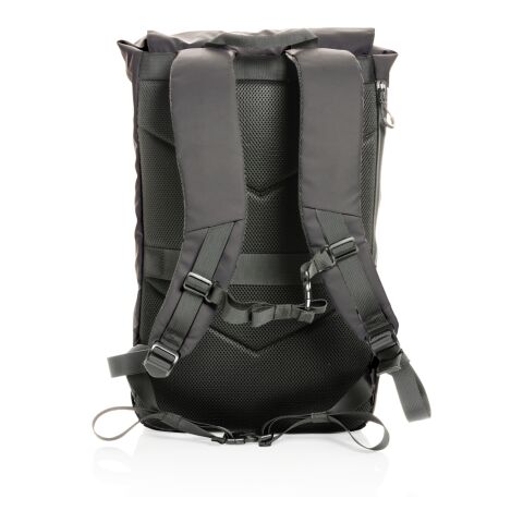 Mochila impermeable Impact AWARE ™ RPET para portátil 15,6&quot; gris | sin montaje de publicidad | no disponible | no disponible | no disponible