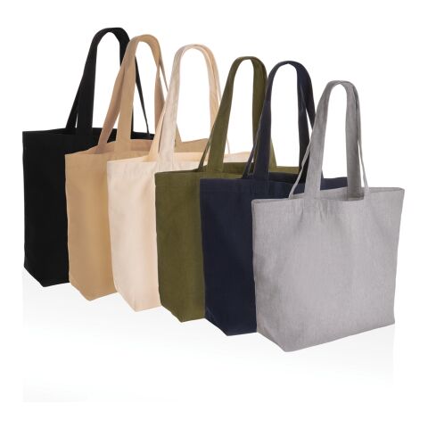 Bolsa compra de lona Impact Aware™ de 240 g/m² con bolsillo blanco | sin montaje de publicidad | no disponible | no disponible | no disponible