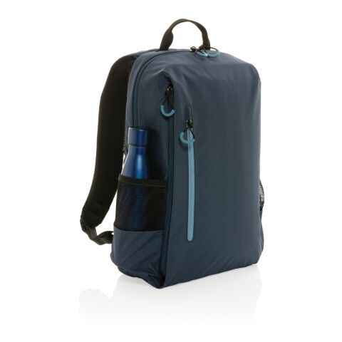 Mochila Lima para portátil Impact AWARE™ de 15,6&quot; RFID azul marino-azul | sin montaje de publicidad | no disponible | no disponible | no disponible