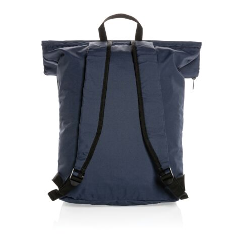 Mochila plegable ligera Dillon AWARE™ RPET azul marino | sin montaje de publicidad | no disponible | no disponible | no disponible