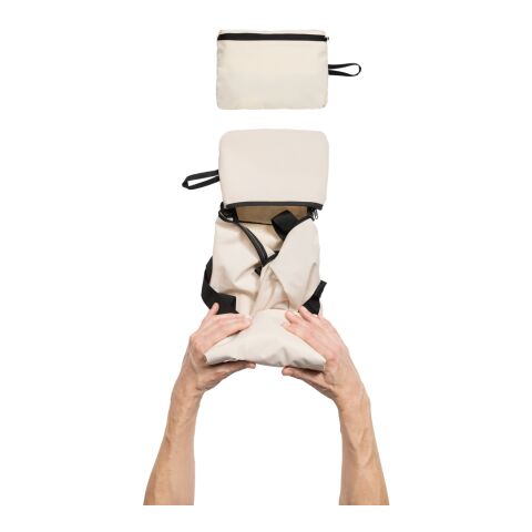Bolsa deportiva plegable Dillon AWARE™ RPET blanquecino | sin montaje de publicidad | no disponible | no disponible | no disponible