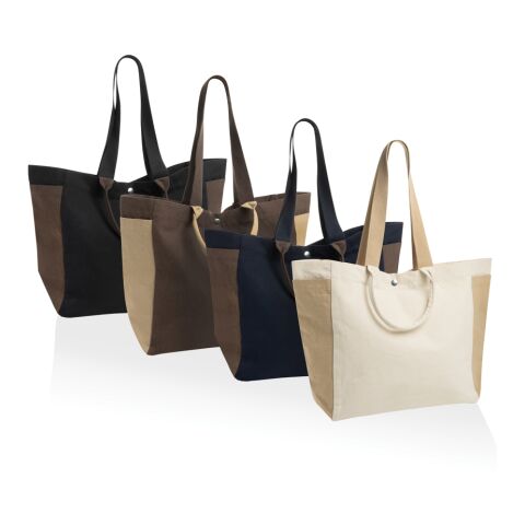Bolsa de compra BEAU AWARE™ de lona reciclada 400 g/m² blanco