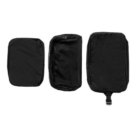 Set cubos organizadores RCS nailon reciclado KENTO URBAN negro
