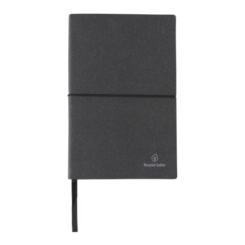 Libreta de cuero reciclado A5 gris | sin montaje de publicidad | no disponible | no disponible