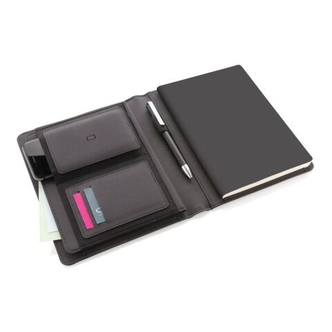 Carpeta Impact AWARE ™ RPET A5 negro | sin montaje de publicidad | no disponible | no disponible