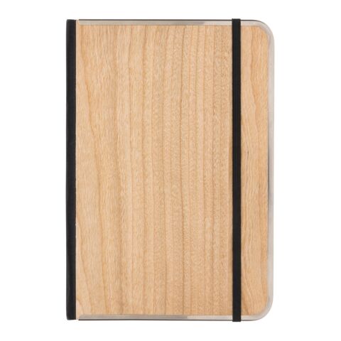 Cuaderno de lujo Treeline A5 con tapa de madera marron | sin montaje de publicidad | no disponible | no disponible