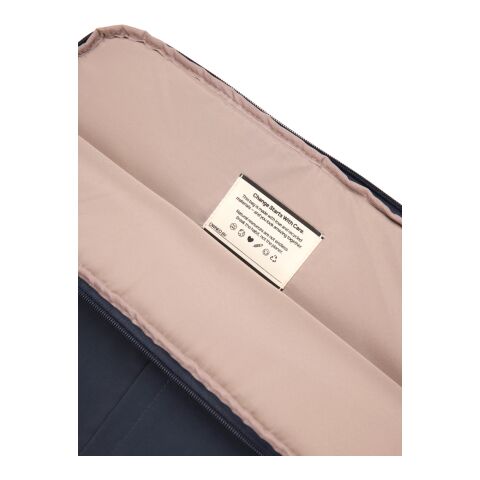 Funda portátil 15,6" KENTO URBAN RCS nailon reciclado azul marino | sin montaje de publicidad | no disponible | no disponible | no disponible