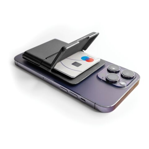 Monedero para teléfono C-Secure MagSafe negro | sin montaje de publicidad | no disponible | no disponible