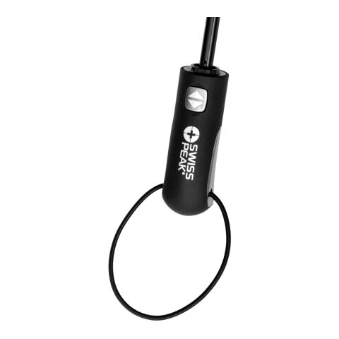 Paraguas Tornado de bolsillo Swiss Peak Aware™ negro | sin montaje de publicidad | no disponible | no disponible