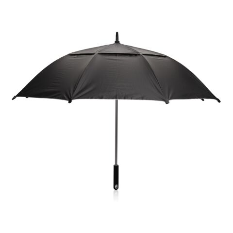 Paraguas contra tormentas Aware™ Hurricane de 27&#039; negro | sin montaje de publicidad | no disponible | no disponible