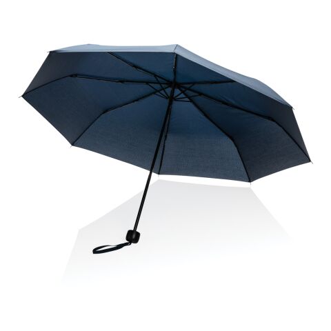 Mini paraguas 20.5&quot; RPET 190T Impact AWARE ™ azul marino | sin montaje de publicidad | no disponible | no disponible