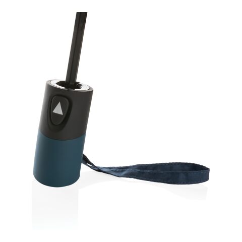 Mini paraguas automático RPET 190T Impact AWARE ™ azul marino | sin montaje de publicidad | no disponible | no disponible