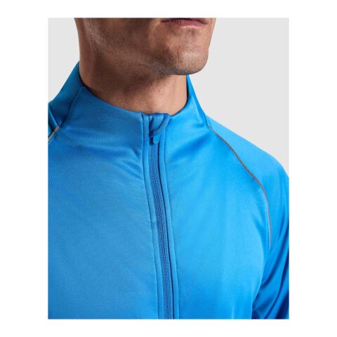 Sudadera de hombre Valier con cremallera completa Fluor Yellow | S