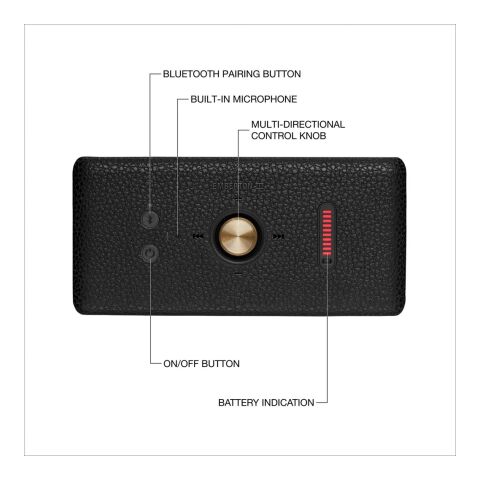 Altavoz Marshall Emberton III 31H+ negro