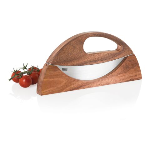 Cuchillo de cocina y cortador de pizza Universal AdHoc Wave marron | sin montaje de publicidad