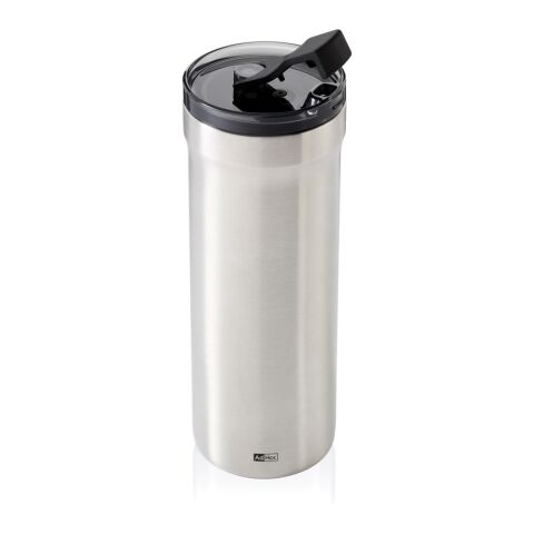 AdHoc Taza térmica Pulse gris plateado | sin montaje de publicidad | no disponible | no disponible