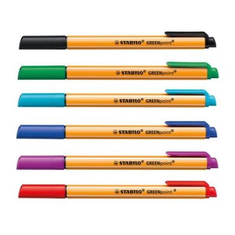 STABILO GREENpoint rotulador verde | sin montaje de publicidad
