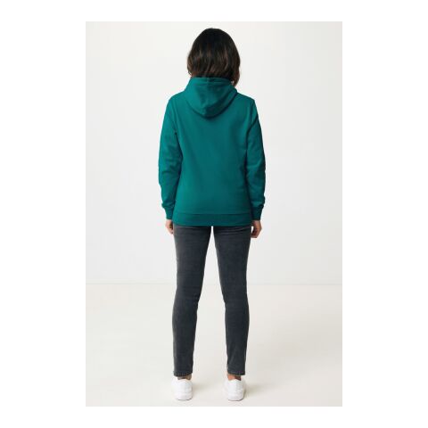 Sudadera Iqoniq Jasper de algodón reciclado Verdete | XXS | sin montaje de publicidad | no disponible | no disponible | no disponible