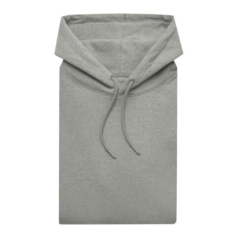 Sudadera Iqoniq Torres algodón reciclado sin teñir gris jaspeado | XL | sin montaje de publicidad | no disponible | no disponible | no disponible