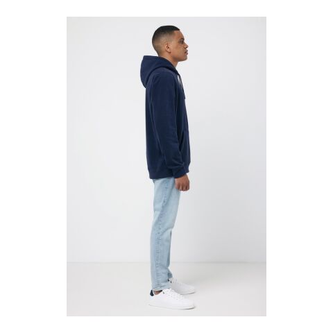 Sudadera Trivor con capucha poliéster reciclado Iqoniq azul marino | S | sin montaje de publicidad | no disponible | no disponible | no disponible