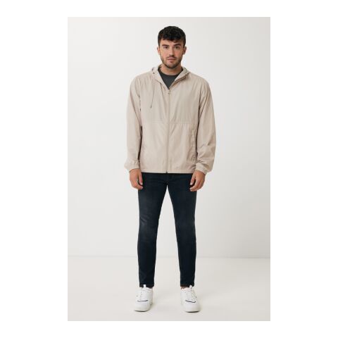 Chaqueta ligera Iqoniq Logan de poliéster reciclado beige | S | sin montaje de publicidad | no disponible | no disponible