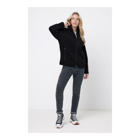 Chaqueta Diran polar poliéster reciclado Iqoniq negro | L | sin montaje de publicidad | no disponible | no disponible | no disponible