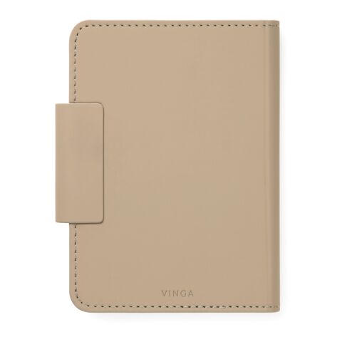 Funda pasaporte VINGA Baltimore RCS con buscador doble gris | sin montaje de publicidad | no disponible | no disponible