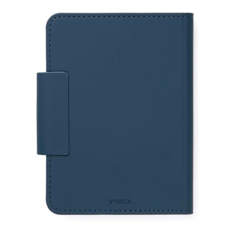 Funda pasaporte VINGA Baltimore RCS con buscador doble azul | sin montaje de publicidad | no disponible | no disponible