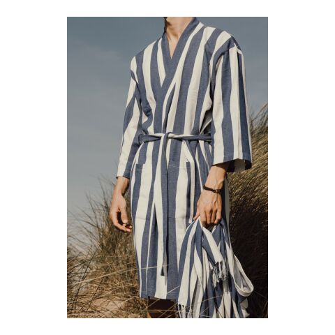 Toalla VINGA Ornos hammam azul-blanco | sin montaje de publicidad | no disponible | no disponible | no disponible