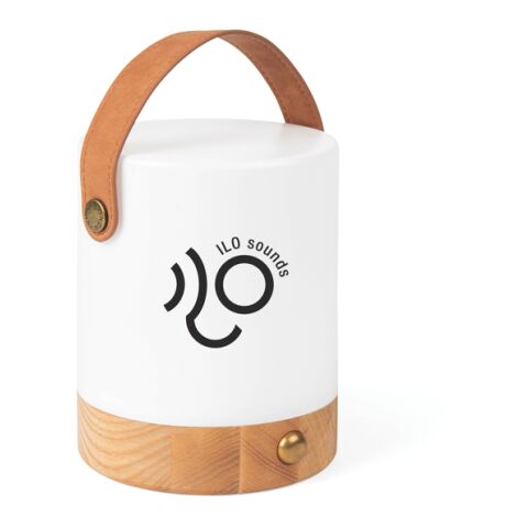 Linterna VINGA Narni RCS de ABS reciclado marron-blanco | sin montaje de publicidad | no disponible | no disponible