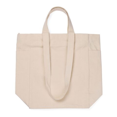 Bolsa con cremallera de lona reciclada VINGA Hilo AWARE™ blanquecino | sin montaje de publicidad | no disponible | no disponible | no disponible