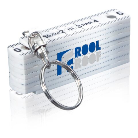 Mini regla plegable blanco | sin montaje de publicidad | no disponible | no disponible