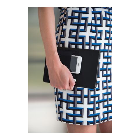 Libreta A5 Deluxe con bolsillos inteligentes negro | sin montaje de publicidad | no disponible | no disponible