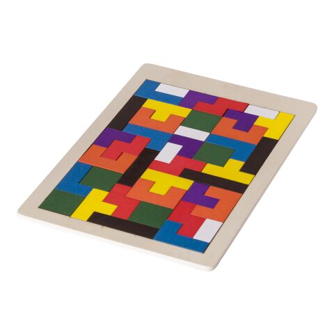 Rompecabezas de madera Skyla marrón | sin montaje de publicidad | no disponible | no disponible