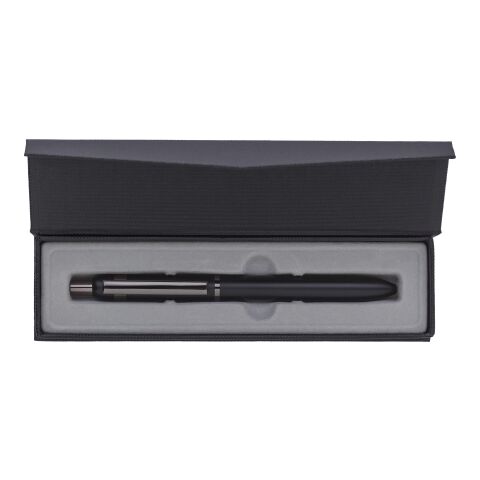 Bolígrafo de aluminio Alistair negro | sin montaje de publicidad | no disponible | no disponible