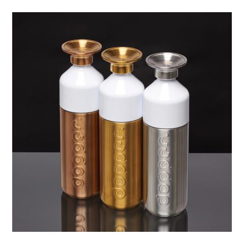 Dopper Steel 800 ml plata/blanco | sin montaje de publicidad | no disponible | no disponible