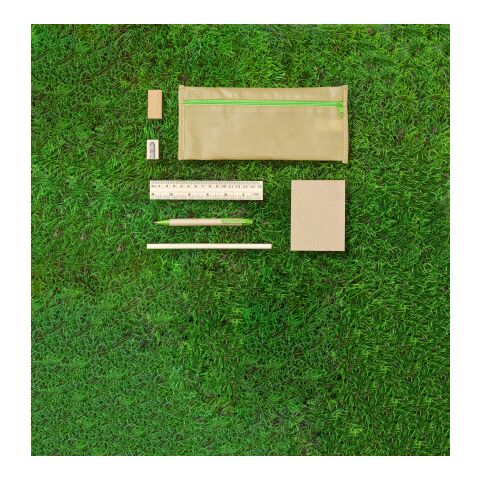 Estuche en tejido sin tejer beige | sin montaje de publicidad | no disponible | no disponible