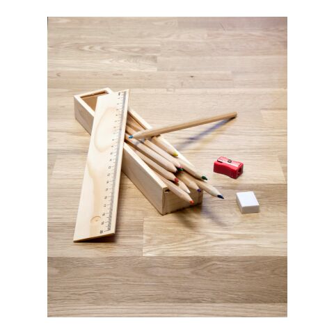 Estuche de madera c marrón | sin montaje de publicidad | no disponible | no disponible